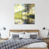 クロードモネ – ポプラーズオンザエプテ キャンバスプリント (インサイチュ (寝室))