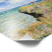 クロードモネ – ポーヴィルの崖の上を散歩 フォトプリント            (角)