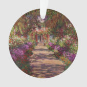 クロードモネ |モネの庭の小道 オーナメント (正面)