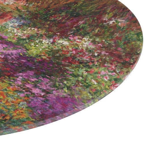 クロードモネ |モネの庭の小道 カッティングボード (角)