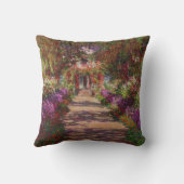 クロードモネ |モネの庭の小道 クッション (裏面)