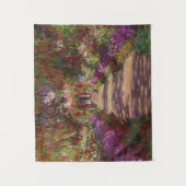 クロードモネ |モネの庭の小道 タペストリー (正面)