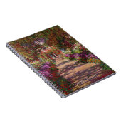 クロードモネ |モネの庭の小道 ノートブック (右側)