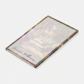 クロードモネ |モネの庭の小道 ポストイット (アングル)