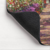 クロードモネ |モネの庭の小道 マウスパッド (コーナー)