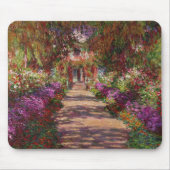 クロードモネ |モネの庭の小道 マウスパッド (正面)