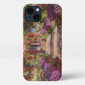 クロードモネ |モネの庭の小道 iPhoneケース (裏面)