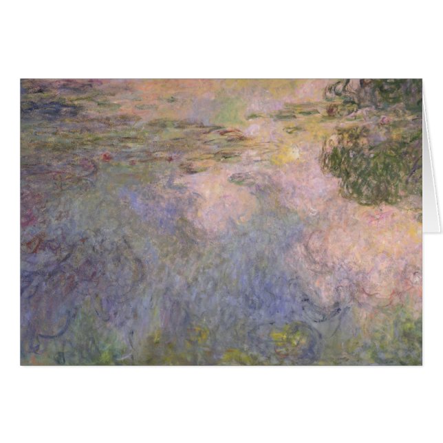クロードモネ |ユリの池 (正面横)