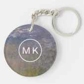 クロードモネ |ユリアガパンサス キーホルダー (裏面)