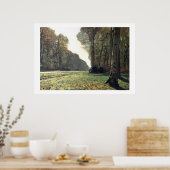 クロードモネ – ラルートデュバーブロー ポスター (キッチン)