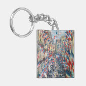 クロードモネ – ラルーモントルグイユ – パリ キーホルダー (正面左)