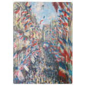 クロードモネ – ラルーモントルグイユ – パリ クリップボード (裏面)