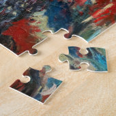 クロードモネ – ラルーモントルグイユ – パリ ジグソーパズル (側面)