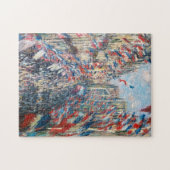 クロードモネ – ラルーモントルグイユ – パリ ジグソーパズル (横)