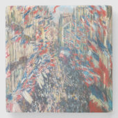 クロードモネ – ラルーモントルグイユ – パリ ストーンコースター (正面)