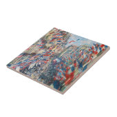 クロードモネ – ラルーモントルグイユ – パリ タイル (側面)