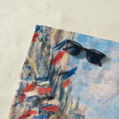 クロードモネ – ラルーモントルグイユ – パリ ビーチタオル (インサイチュ)