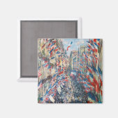 クロードモネ – ラルーモントルグイユ – パリ マグネット (正面/裏面)