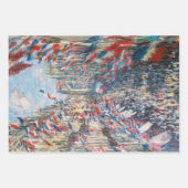 クロードモネ – ラルーモントルグイユ – パリ ラッピングペーパーシート (正面2)