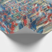 クロードモネ – ラルーモントルグイユ – パリ ラッピングペーパー (角)