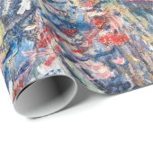 クロードモネ – ラルーモントルグイユ – パリ ラッピングペーパー (ロールコーナー)