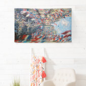 クロードモネ – ラルーモントルグイユ – パリ 横断幕 (インサイチュ)