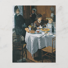 クロードモネ – ランチョンズ絵画ス ポストカード