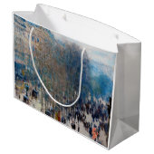 クロードモネ ラージペーパーバッグ (裏面アングル)