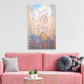 クロードモネ – ルーアン大聖堂アットサンセット キャンバスプリント (インサイチュ (リビング))