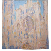 クロードモネ – ルーアン大聖堂アットサンセット シャワーカーテン (正面)