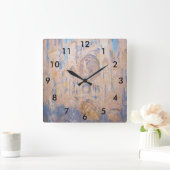 クロードモネ – ルーアン大聖堂アットサンセット スクエア壁時計 (ホーム)