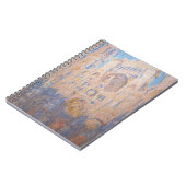 クロードモネ – ルーアン大聖堂アットサンセット ノートブック (左側)