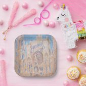 クロードモネ – ルーアン大聖堂アットサンセット ペーパープレート (パーティー)