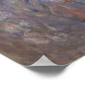 クロードモネ – ルーアン大聖堂アットサンセット ポスター (角)