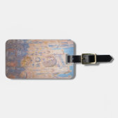 クロードモネ – ルーアン大聖堂アットサンセット ラゲッジタグ (正面横)