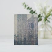 クロードモネ |ルーアン大聖堂、ウェストポータル ポストカード (スタンド正面)