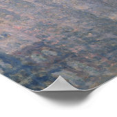 クロードモネ |ルーアン大聖堂、白の調和 ポスター (角)