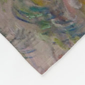 クロードモネ – ヴィラズアットボルディゲラ フリースブランケット (角)