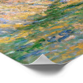 クロードモネ – ヴェテウイルへの道 ポスター (角)