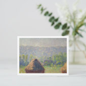 クロードモネ 夏の終わり、Gibern ポストカード (スタンド正面)