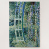 クロードモネ |日本の橋(水ゆり) ジグソーパズル (縦)