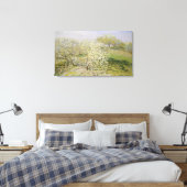 クロードモネ |春の果樹開花 キャンバスプリント (インサイチュ (寝室))