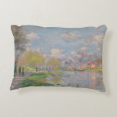 クロードモネ – 春バイザセーヌ アクセントクッション (裏面)
