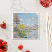 クロードモネ – 春バイザセーヌ スタンダードカクテルナプキン (インサイチュ)