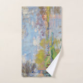 クロードモネ – 春バイザセーヌ バスタオルセット (ハンドタオル)