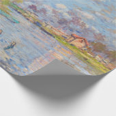 クロードモネ – 春バイザセーヌ ラッピングペーパー (角)