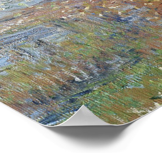 クロードモネ – 春 ポスター (角)