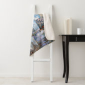 クロードモネ – 最高傑作パッチワーク シェルパブランケット (インサイチュ)