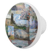 クロードモネ – 最高傑作パッチワーク セラミックノブ (右)