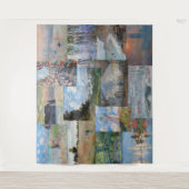 クロードモネ – 最高傑作パッチワーク タペストリー (正面)